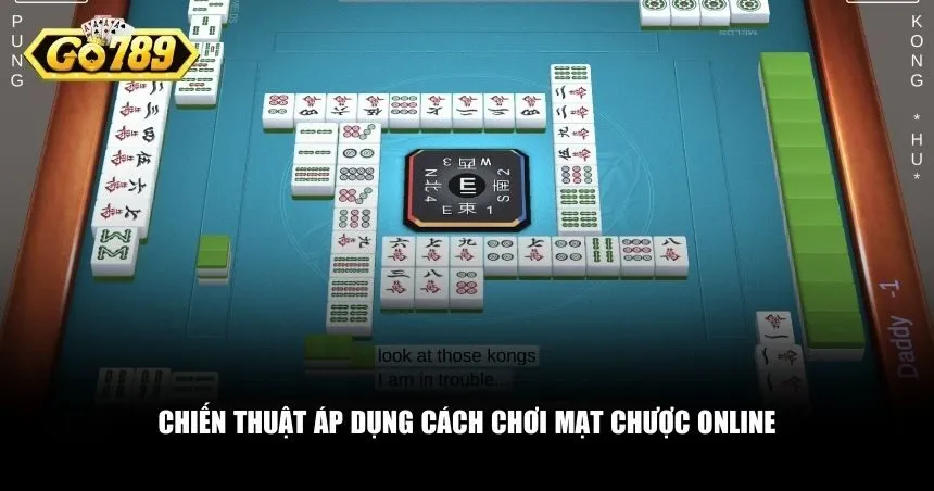Cách áp dụng chiến thuật trong cách chơi mạt chược online